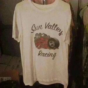 Lucky Brand "sun valley racing" tee shirt. Mens large